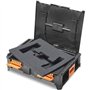 Insert en mousse - TOOD - 2 pieces - Pour coffret professionnel - Emboîtable - 40x30x4 cm