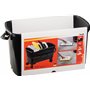 kwb Kit de lavage professionnel pour carreleurs 3 pièces - seau de lavage de 24 l avec double rouleau presseur, éponge en caoutc