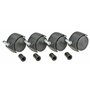 kwb Kit de lavage professionnel pour carreleurs 3 pièces - seau de lavage de 24 l avec double rouleau presseur, éponge en caoutc