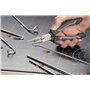 kwb Pince ronde 160 mm selon DIN ISO 5745, mâchoires longues, acier CV