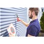 Novus Pince à rivets N-120 Universelle pour une utilisation à une seule main - Riveteuse avec embouts intégrés - Pince à riveter