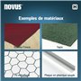 NOVUS TOOLS Agrafes en fil fin 6 mm de type 37 super dure, 1870 pièces, agrafes galvanisée pour agrafeuse marteau