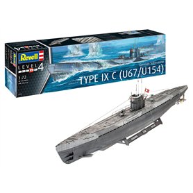 Revell 05166 Maquette à Construire de sous-Marin Allemand Type IX C