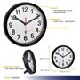 Horloge Radio-pilotée décorative