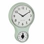 TFA Dostmann Horloge Murale analogique rétro avec minuteur