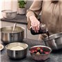 Zwilling Prep Lot de 3 saladiers en acier inoxydable 18/10 Diamètre : 17, 21 et 25 cm