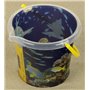 Theo Klein 2100 Aqua Action Coral Reef Seau de Plage Barrière de Corail 2 litres Robuste Seau pour Plage et Bac Sable Jouet pour