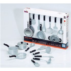 Batterie de cuisine pour enfant - KLEIN - Princess Coralie - 10 pieces - Rose