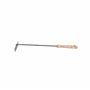 Racloir Cendre en Acier Inoxydable avec Long Manche en Bois et Perforation SB