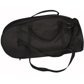 Sac étanche pour instruments à vent - Sac pour cor baryton - Avec rembourrage en tissu Oxford - Double sac à bandoulière - Range
