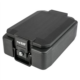 HMF 250442 Caisse à monnaie ignifuge verrouillable | DIN A4 | 41 x 28 x 15