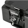 HMF 250442 Caisse à monnaie ignifuge verrouillable | DIN A4 | 41 x 28 x 15,5 cm | Noir