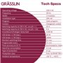GRÄSSLIN 01.28.1001.1 talento 111 SK- Horloge de Distribution analogique avec Programme journalier I 3TE I 1 Canal I Montage sur