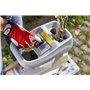 IKRA broyeur silencieux électrique ILWH 3000, diamètre de la branche 45mm, moteur puissant de 3000W