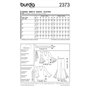 Burda B2373 Patron de Couture Hippie 19 x 13 cm, 34-44