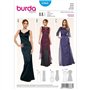 Burda B6866 Patron de Couture Robe de Soirée 19 x 13 cm