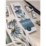 Hahnemühle Watercolour Bookmark Pad Lot de 15 feuilles de marque-page aquarelle 100% coton mat 300 g/m² 5,5 x 20 cm