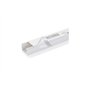 REHAU GOULOTTE AXIS 60x40-1 COMPARTIMENT PVC BLANC IK10 2 m