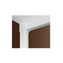 REHAU GOULOTTE AXIS 60x40-1 COMPARTIMENT PVC BLANC IK10 2 m