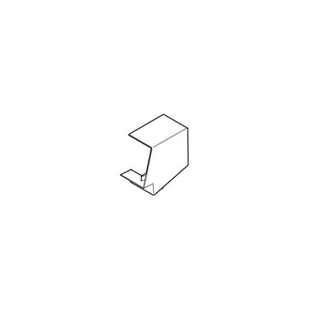 REHAU ANGLE PLAT POUR GOULOTTE AXIS 60x40 PVC BLANC IK10