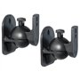 My Wall HB 4 L Support Mural denceinte inclinable + pivotant Distance Entre Les Murs (Max.): 6 cm Noir 1 Paire(s)