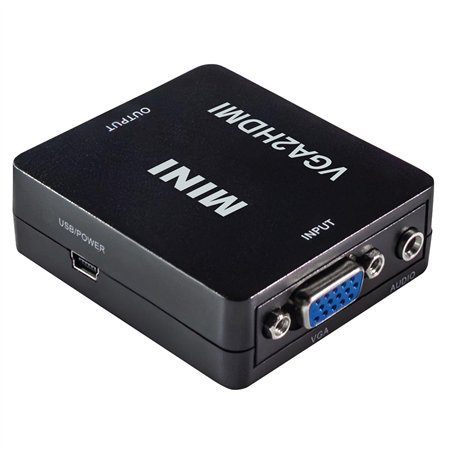 MAXTRACK CS40L Convertisseur VGA vers HDMI - Adaptateur VGA vers HDMI
