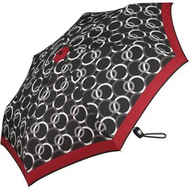 Pierre Cardin Parapluie Graphique Anneaux - Parapluie Femme - Multicolore - Ouverture Automatique