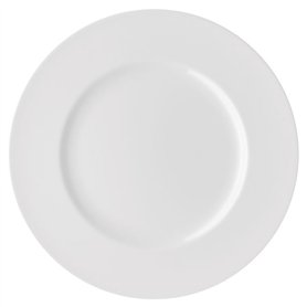 Rosenthal 61040-800001-10023 Assiette Petit Déjeuner avec Aile Porcelaine Blanc 23 cm