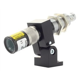 Hedue L355/ZM18 Laser de positionnement 635 nm 5 mW avec système optique à lignes croisées 5° Focalisable Rouge
