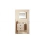 Jokey M256634 Rando Armoire de Salle de Bain 3 Portes avec éclairage