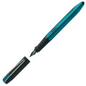 Online Switch Plus Stylo multifonction avec cartouche d'encre combinée et stylet pour tablettes et smartphones Bleu pétrole Plum