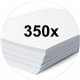 DINOR™ Classeurs avec des couvertures papier marbré/noir, dos de 5 cm DIN A4, lot de 10- Fabriqué en Allemagne - Classeurs avec 