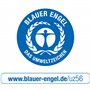Falken Lot de 3 classeurs recyclés en marbre nuage Fabriqué en Allemagne Largeur 5 cm Dos noir Format A4 Dos noir Classeur à lev