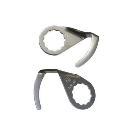 FEIN 63903079012 - En forme de U; Couteau incurvé en forme de U 36mm - Pack de 2
