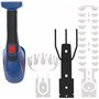Güde Kit d'entretien de jardin avec batterie GPS 18-0 (18 V, accessoire de cisaillement à gazon, cisaille à hérissons/arbustes, 