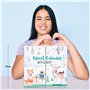 accentra Calendrier de l'Avent Joyeuses Fêtes 2021 pour les filles avec 24 produits de bain, soins du corps et accessoires pour 