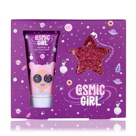 Ensemble de soins du visage Accentra "COSMIC GIRL " dans un emballage cadeau tendance