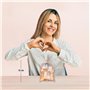 Accentra - HONEY JASMINE dans un magnifique panier en fil métallique - coffret de soins 3 pièces avec gel douche, lotion pour le