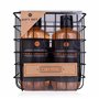 Accentra Coffret cadeau pour homme dans panier métallique