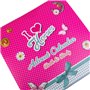 Accentra Calendrier de l'Avent 2024 pour filles avec 24 produits de soin Calendrier l'Avent Beauté avec lotion pour le corps, bo