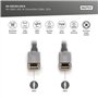 DIGITUS USB-C AOC Hybrid Câble de connexion AV en fibre optique - USB 3.1 - Displayport 1.2 - DP Alt-Mode - Plug&Play - Câble au
