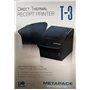 Energy 4016138689754 - Imprimante de reçus Thermique Metapace t-3 Noire