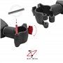 Atera 022630 Pièce de Rechange entretoise pour Porte-vélos arrière - Aluminium, Bras de Fixation pour 1er vélo, Support de Cadre