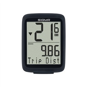 Sigma BC 8.0 WR| Compteur de vélo avec 8 Fonctions | Compteur de vélo avec câble | Compteur de vélo étanche Facile à Utiliser av
