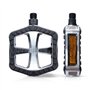 Wellgo Komfort-Pedale XL Pédale de vélo Argent