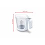 Korona 2050171 Mia Balance de Cuisine Électronique en Blanc