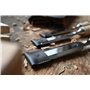 Kirschen Protection pour ciseaux à bois avec lame de 50 mm de largeur et ciseaux de charpentier Nero de 45 et 50 mm, protection 
