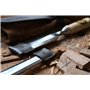 Kirschen Protection pour ciseaux à bois avec lame de 50 mm de largeur et ciseaux de charpentier Nero de 45 et 50 mm, protection 
