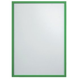 FRANKEN Frame It Eco ITH4M/10 19 Lot de 10 porte-documents magnétiques Vert clair Format A4
