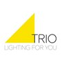 Trio Leuchten Lance 403400317 Lampadaire, en métal noir mat, verre multicolore, non incluses, 3 ampoules E14, 28 W